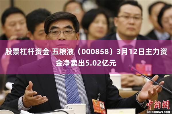 股票杠杆资金 五粮液（000858）3月12日主力资金净卖出5.02亿元