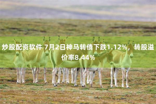 炒股配资软件 7月2日神马转债下跌1.12%，转股溢价率8.44%