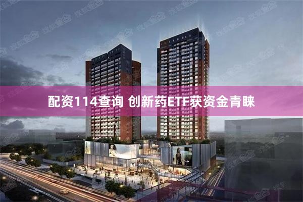 配资114查询 创新药ETF获资金青睐