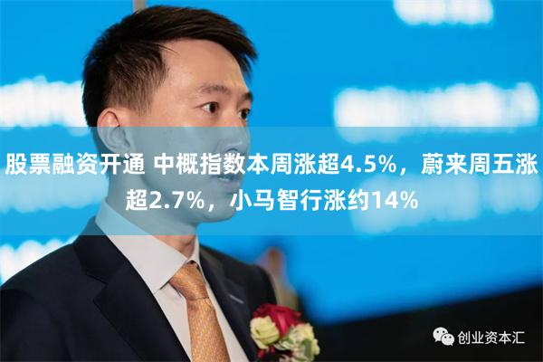 股票融资开通 中概指数本周涨超4.5%，蔚来周五涨超2.7%，小马智行涨约14%