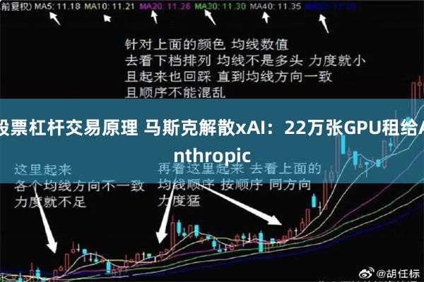 股票杠杆交易原理 马斯克解散xAI:22万张GPU租给Anthropic