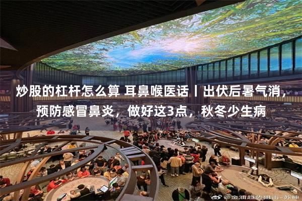 炒股的杠杆怎么算 耳鼻喉医话丨出伏后暑气消，预防感冒鼻炎，做好这3点，秋冬少生病