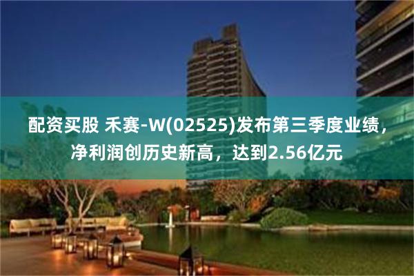 配资买股 禾赛-W(02525)发布第三季度业绩，净利润创历史新高，达到2.56亿元