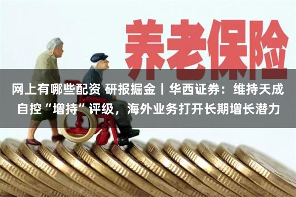 网上有哪些配资 研报掘金丨华西证券：维持天成自控“增持”评级，海外业务打开长期增长潜力